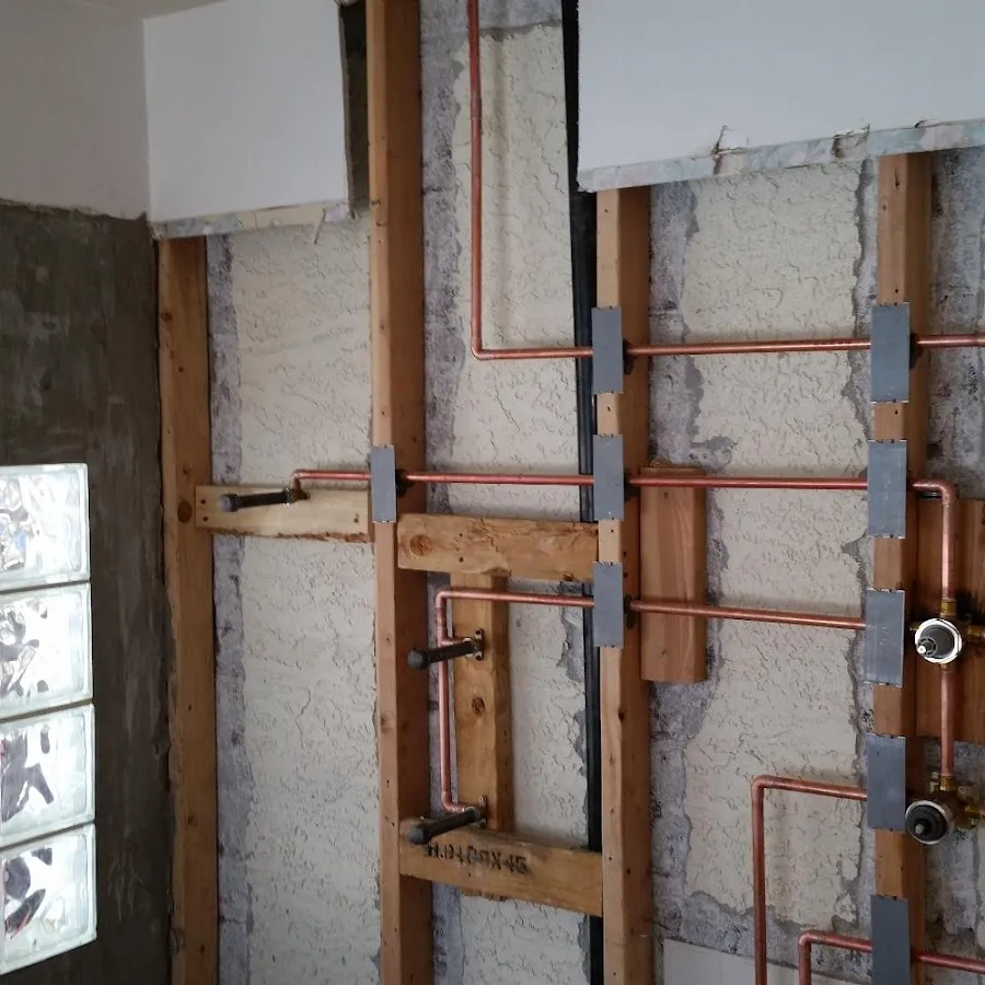 Copper pipe installation for Repiping in Wolcott